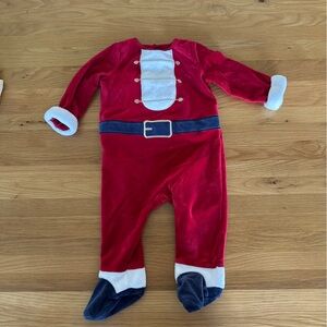 Sergent Major Kids Santa Costume - Red and White